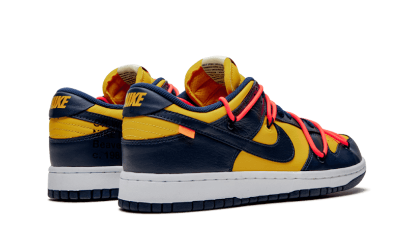 Nike Dunk Low Off-White University Gold