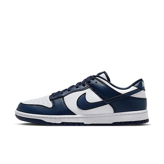 Nike Dunk Low White Midnight Navy