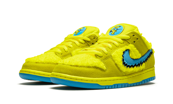 Nike SB Dunk Low Grateful Dead Bears Opti Yellow