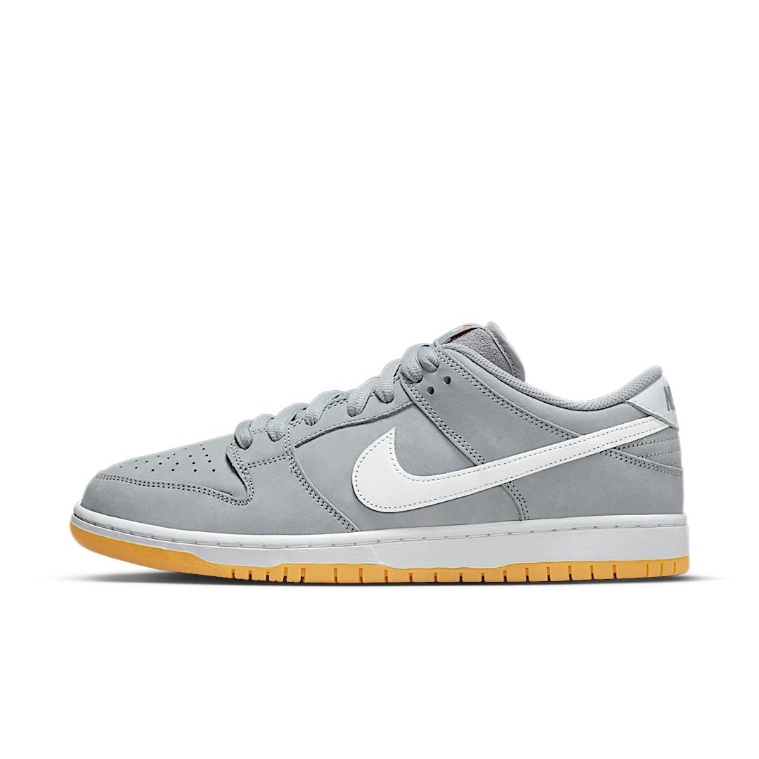 Nike SB Dunk Low Pro ISO Orange Label Wolf Grey Gum