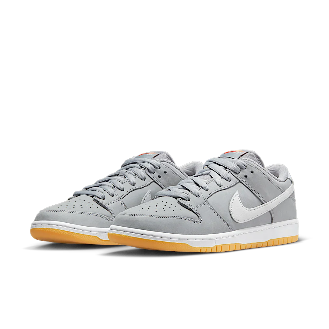Nike SB Dunk Low Pro ISO Orange Label Wolf Grey Gum