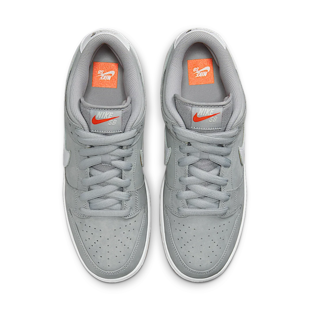 Nike SB Dunk Low Pro ISO Orange Label Wolf Grey Gum
